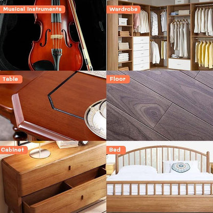 A-HEYIDA Floor & Furniture Repair Kit - Wax Touch up Marker with Heat Pen for Scratches, Stains, Cracks on Vinyl, Wood, Laminate, LVP, Linoleum